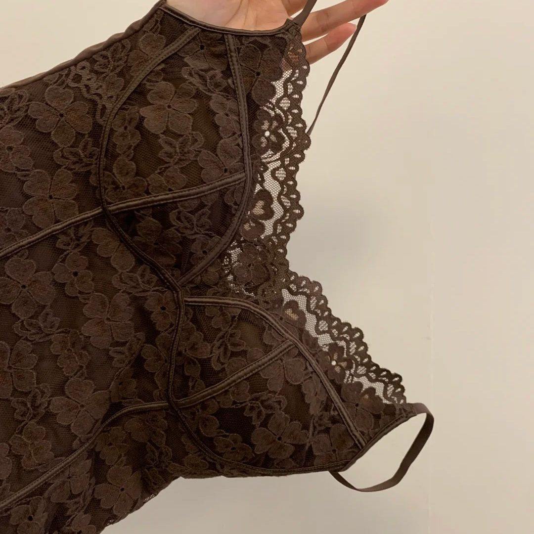 性感蕾丝吊带女款贴身保暖背心带胸垫冬美背一体式打底衫内搭外穿,淘宝优惠券,粉丝福利购,淘宝优惠卷