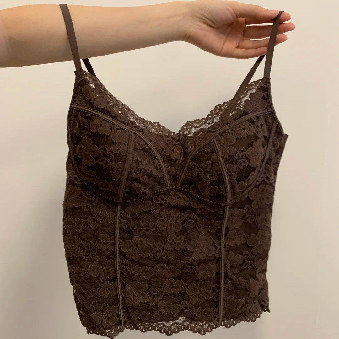 性感蕾丝吊带女款贴身保暖背心带胸垫冬美背一体式打底衫内搭外穿,淘宝优惠券,粉丝福利购,淘宝优惠卷