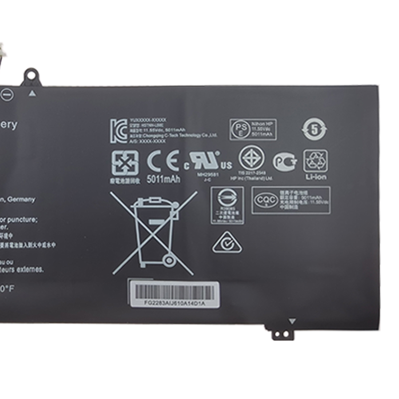 原装HP惠普Spectre x360 13t 13-ae001TU TPN-Q199 CP03XL 电池 - 图2