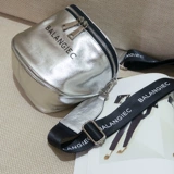 Серебряная модная поясная сумка, ремешок для сумки, сумка через плечо, 2020, из натуральной кожи