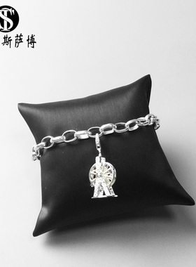托马斯萨博摩天轮纯银浪漫吊坠