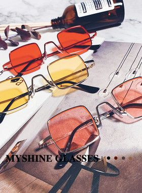 眼镜原宿网红款酷酷个性风太阳镜