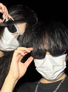 护目镜飞行员未来感Y2K男女墨镜