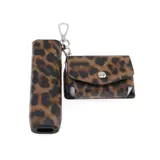 Подходит для японской универсальной машины iqo ilumma i one шестого и седьмого поколения, ТПУ, кожа с леопардовым принтом и портсигаром.