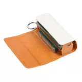 Подходит для японского IQO4.0 Iluminmmas6/7 Generation Side Push Push Propet Пятитером звездного панк-микроволокна кожаная сумка для хранения