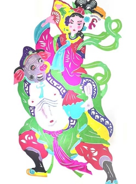 山西广灵剪纸 四大名著（珍藏版）之一西游记 纯手工艺品包邮