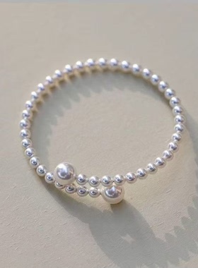 赛赛丽安施加珍珠温柔手镯
