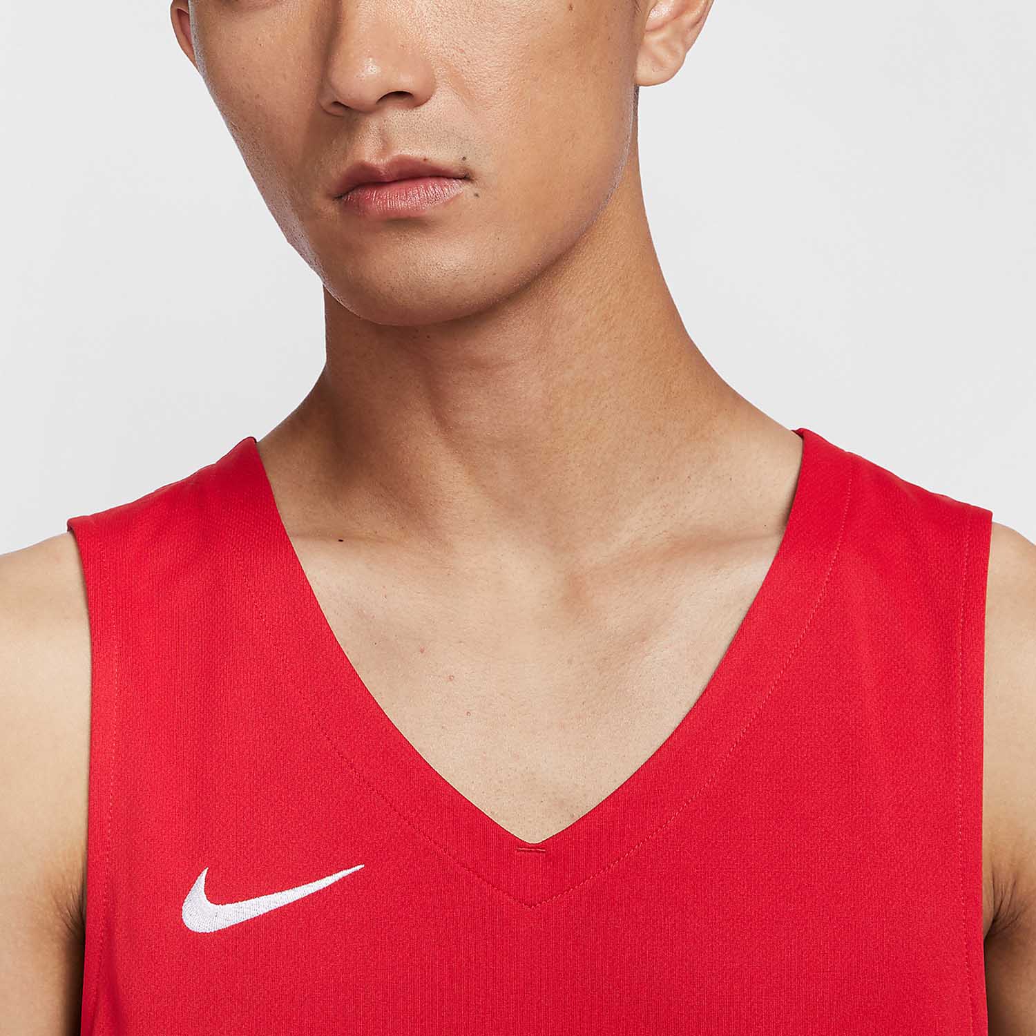 Nike/耐克正品夏季新款男士V领运动训练时尚背心HF0519-657 - 图1