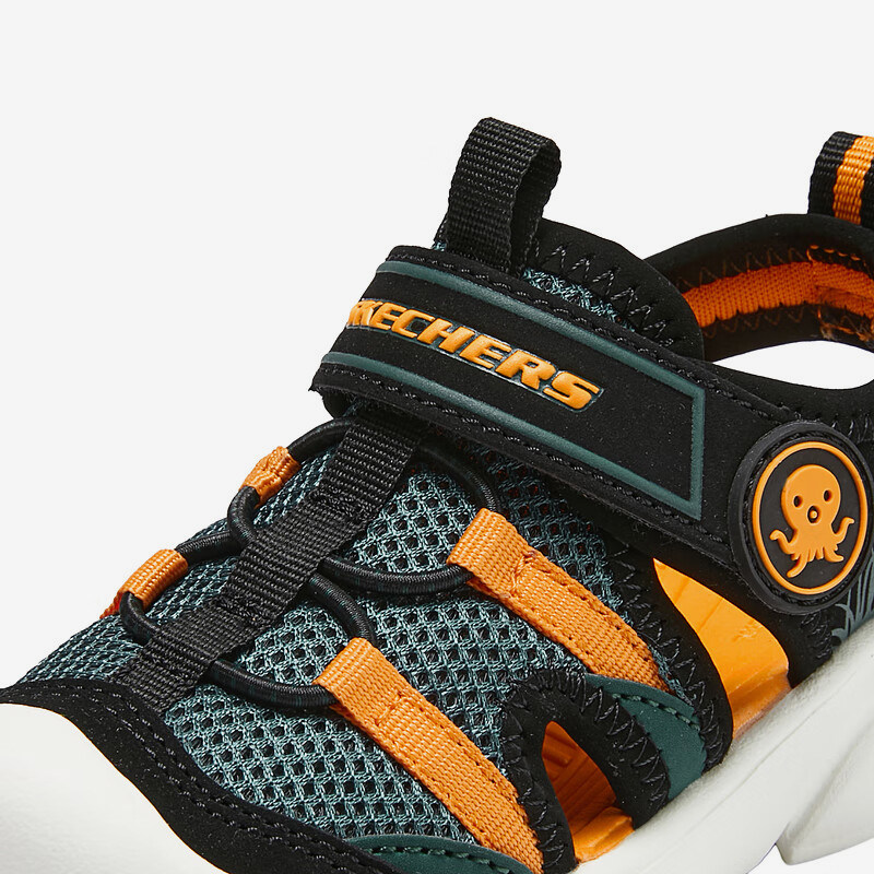 Skechers/斯凯奇正品2024新款小童耐磨时尚缓震简约回弹凉鞋,淘宝优惠券,粉丝福利购,淘宝优惠卷