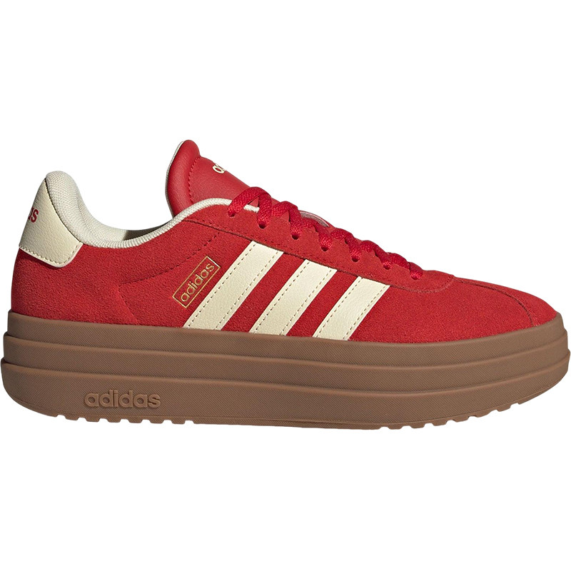 Adidas/阿迪达斯正品VL COURT BOLD女士经典厚底耐磨板鞋KJ6852,淘宝优惠券,粉丝福利购,淘宝优惠卷