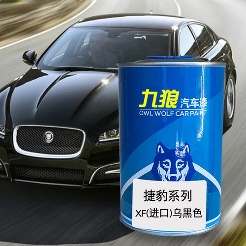 九狼汽车漆捷成豹品漆改色漆XF喷烤漆羊绒色墨紫晶霜蓝色乌黑色 - 图2