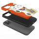 Acvoo New Year Cat Orange White Phone Case