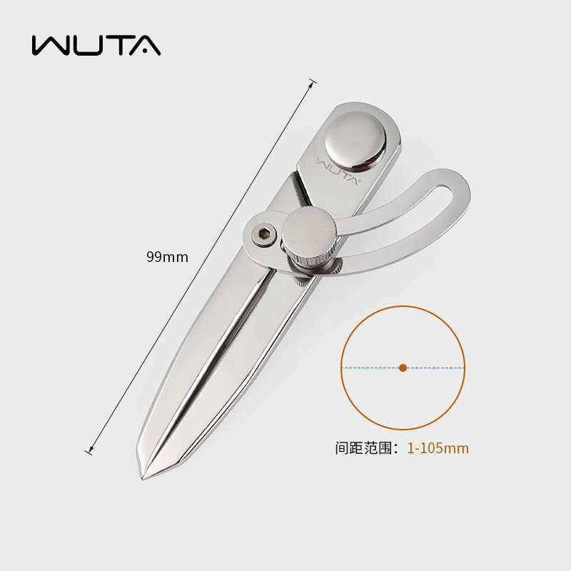 不锈钢间距规可调边线器 带翼分规皮革定规皮具diy手工工具压线器,淘宝优惠券,粉丝福利购,淘宝优惠卷