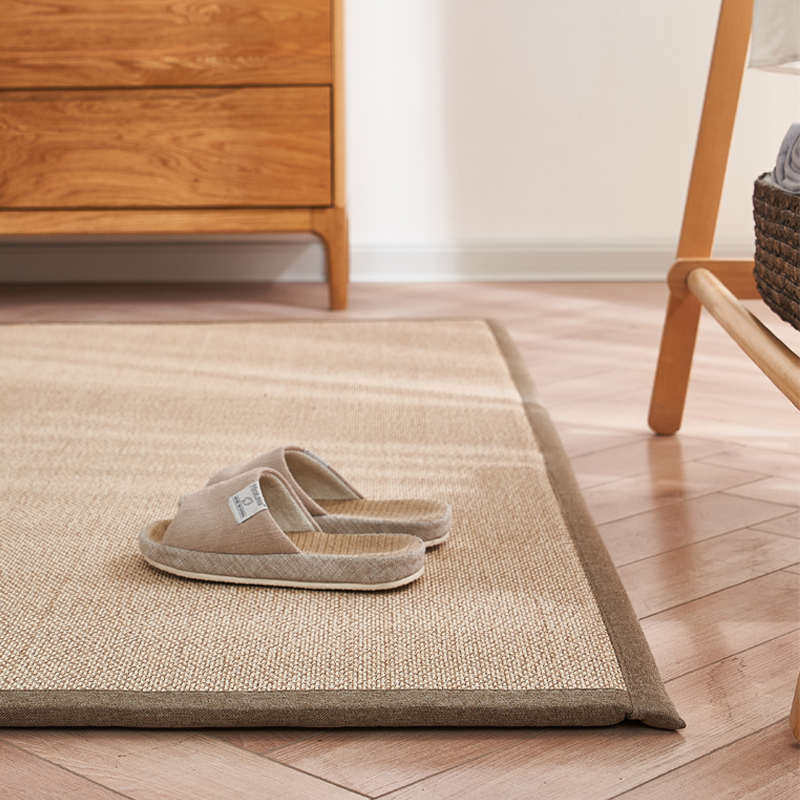 日式竹编榻榻米地垫卧室定制竹席飘全床边地毯房间铺凉席垫子窗毯,淘宝优惠券,粉丝福利购,淘宝优惠卷