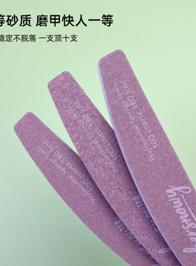 【耐磨海绵搓】美甲搓条磨指甲修型打磨指甲锉磨残胶水洗修型工具
