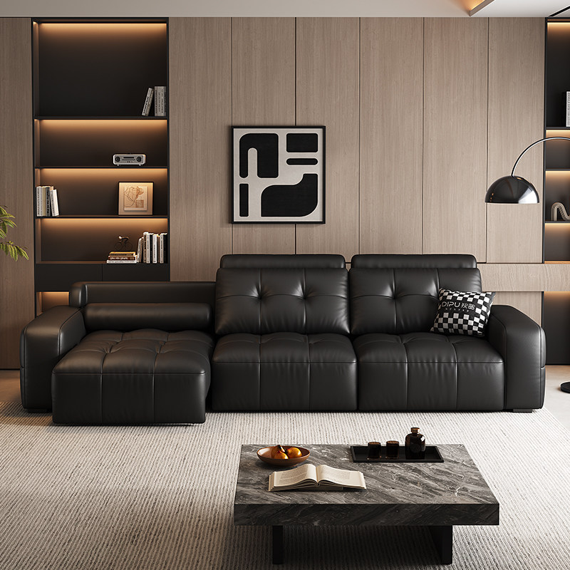 室也意式极简劳伦斯电动功能真皮沙发零靠墙可伸缩调节靠背沙发床,淘宝优惠券,粉丝福利购,淘宝优惠卷