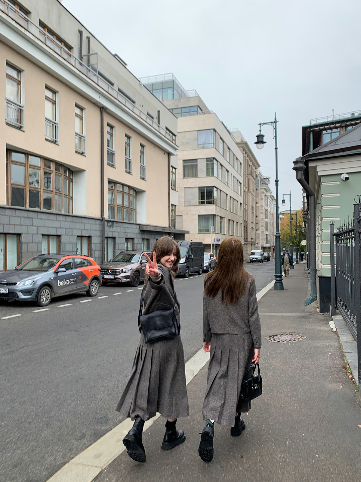 KERNEL COSMOS 蒙纳士图书馆 人字纹羊毛西装两件套百褶裙套装,淘宝优惠券,粉丝福利购,淘宝优惠卷