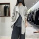 DVZ spring lyocell loose mid-length windbreaker ສໍາລັບແມ່ຍິງ