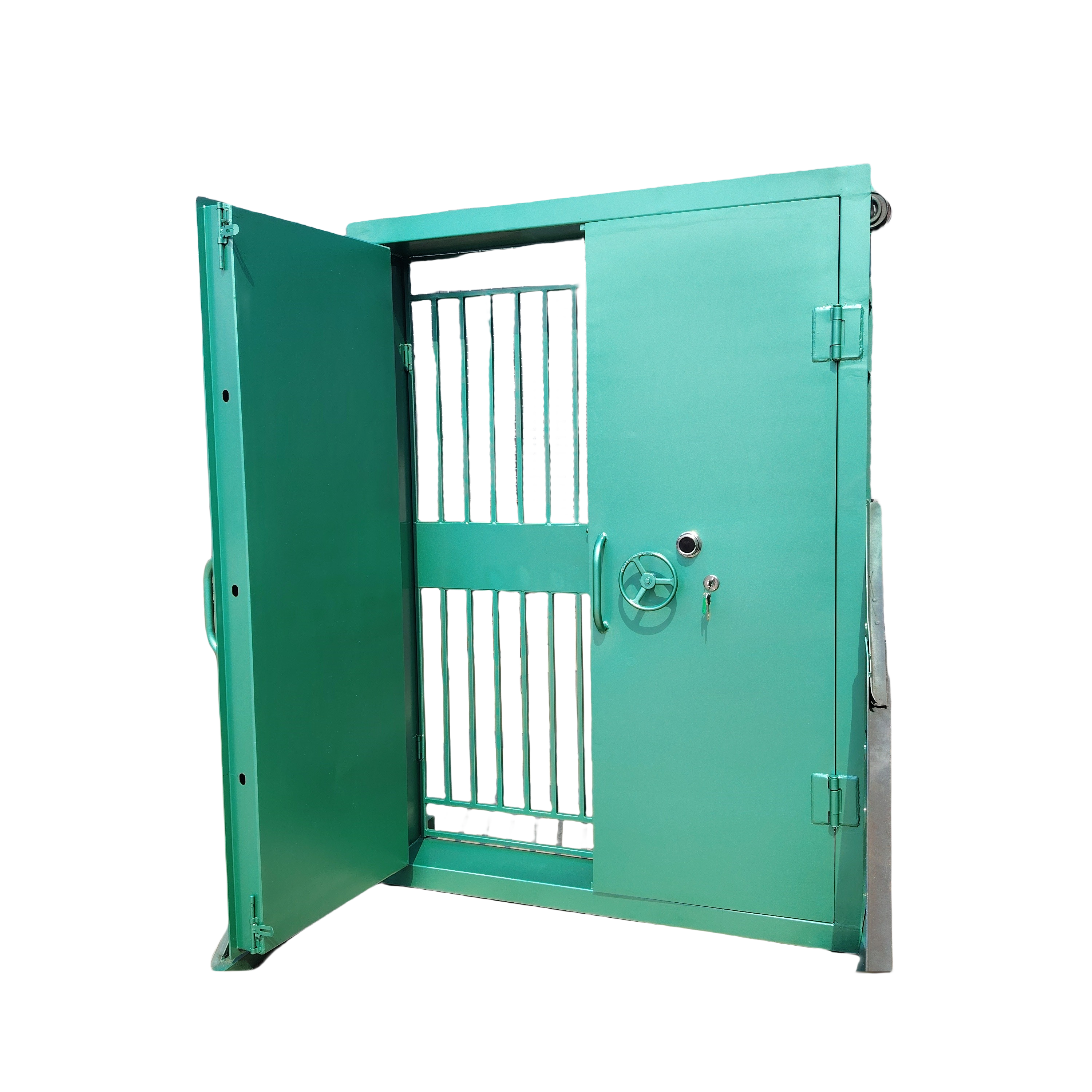 矿用防爆门炸药库专用防盗门双层加厚通风栅栏门危险品存放防炮门,淘宝优惠券,粉丝福利购,淘宝优惠卷