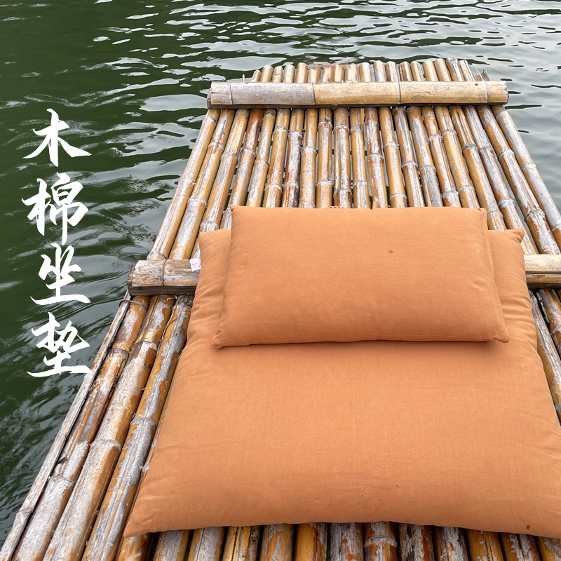 劲松源打坐垫禅修静坐垫拜垫南怀瑾先生设计款七支坐法木棉打坐垫