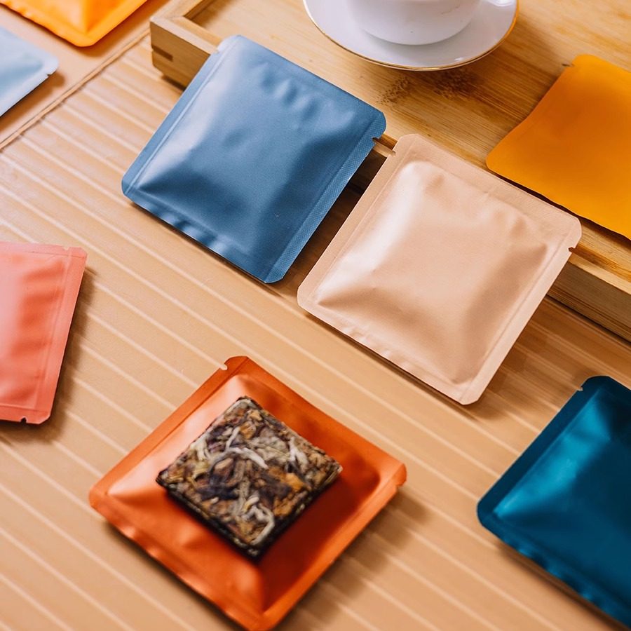 茶叶包装袋饼干茶三边封密封袋普洱茶白茶祛湿茶8g通用铝箔袋定制,淘宝优惠券,粉丝福利购,淘宝优惠卷