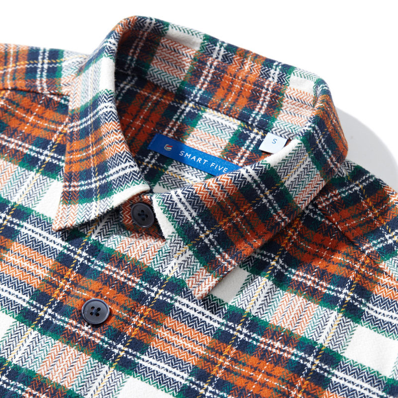 100% long-staple cotton jacket shirt SF free shipping