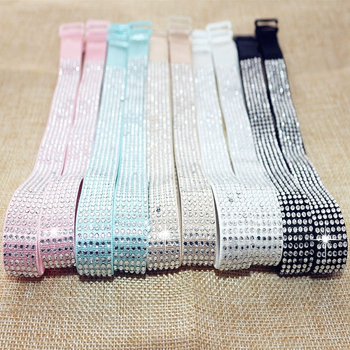 Прозрачные бретели, бюстгалтер, нагрудный ремень, невидимое нижнее белье, 3 пары