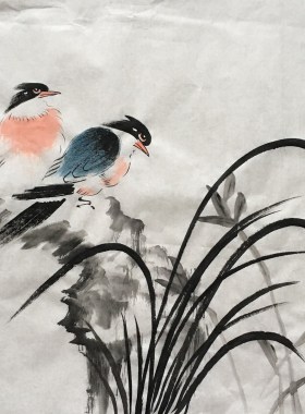 宝墨轩小写意客厅玄关特价国画