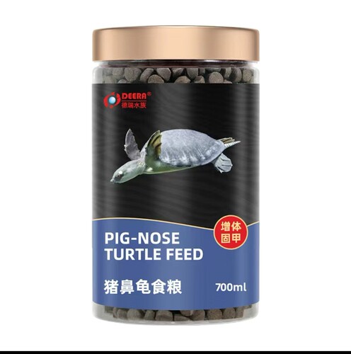德瑞天然龟饲料龟粮猪鼻龟用饲料龟宝宝下沉型水龟粮出口级包邮 - 图0