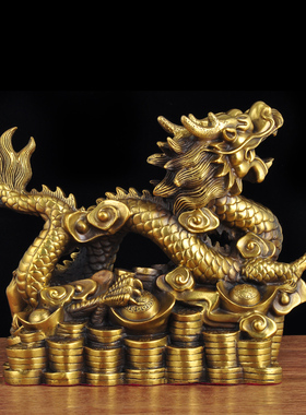 黄铜招财家居客厅办公室开业礼品