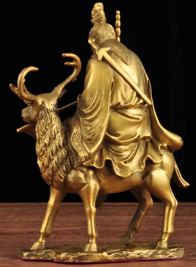 姜子牙摆件打神鞭招财