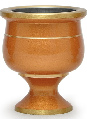 黄铜内胆中式用品圣水杯大悲