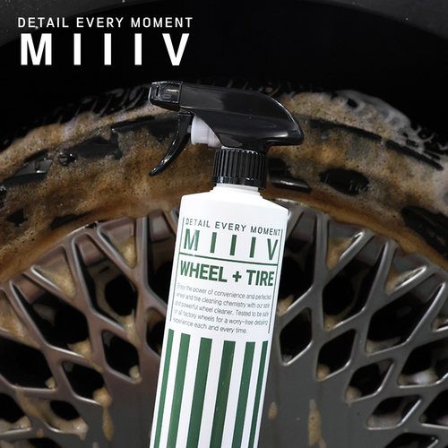 MIIIV米逸芙WHEEL + TIRE二合一轮胎轮毂清洁剂快速分解去黄去污 - 图0