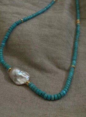 时尚小众天然巴洛克珍珠