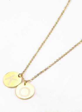 可定制！欧美定做字母不锈钢亮片