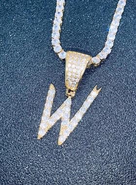 吊坠项链锆石欧美可定制