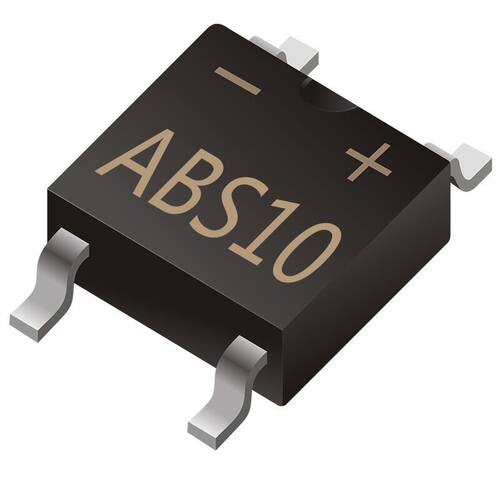 整流桥堆 ABS10 SOP-4 1A 1000V 单相玻璃钝化贴片超薄桥式整流器 - 图0