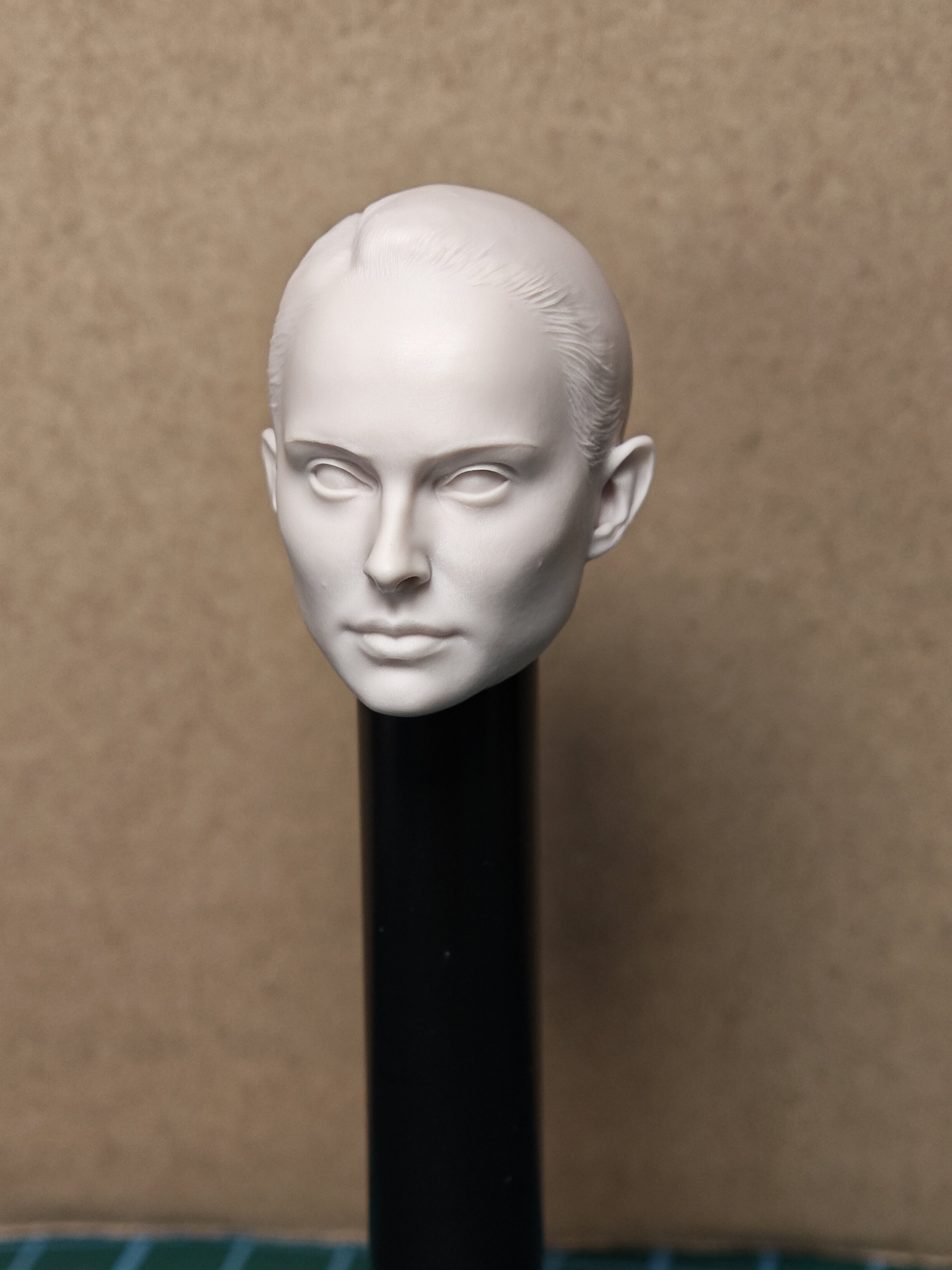 1/6 白模 VINCE女雷神 头雕 娜塔莉·波特曼 黑天鹅 兵人配件 - 图1