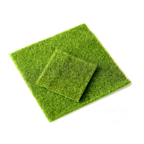 苔藓微景观仿真草坪假苔藓生态瓶装饰假白发藓室内外墙体背景装饰 - 图3