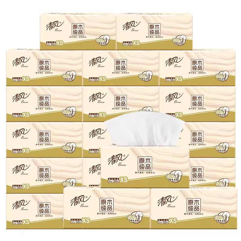 清风纸巾24包原木抽纸88vip2元家用卫生纸餐巾纸抽柔软包邮小商品,淘宝优惠券,粉丝福利购,淘宝优惠卷