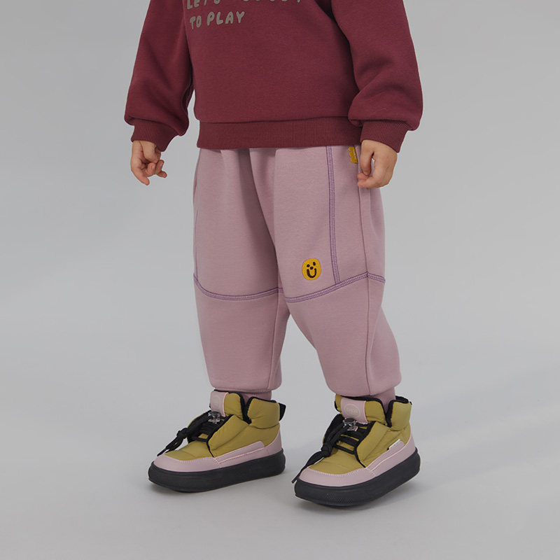 不倒绒papa爬爬冬季儿童裤子男女童束脚运动弹力卫裤保暖,淘宝优惠券,粉丝福利购,淘宝优惠卷