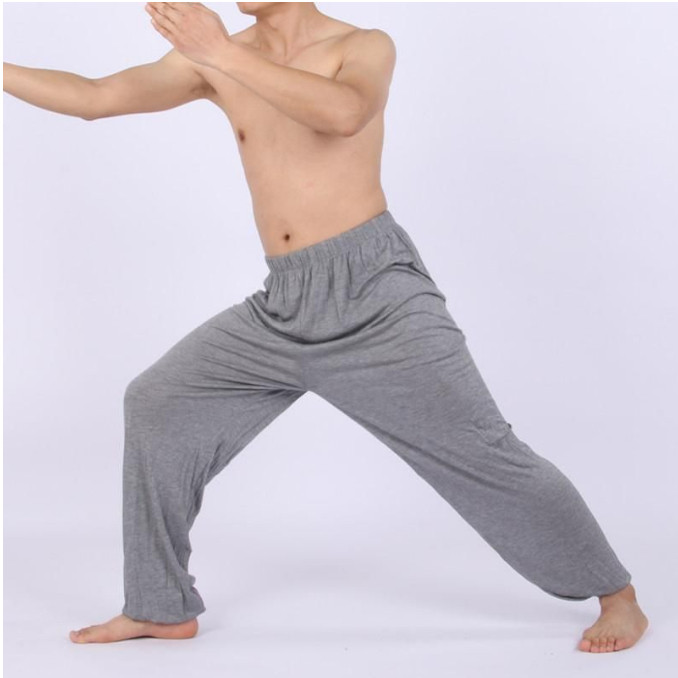 宏极棉麻夏季太极服裤练功裤男女灯笼裤武术裤瑜伽透气太极晨练裤,淘宝优惠券,粉丝福利购,淘宝优惠卷