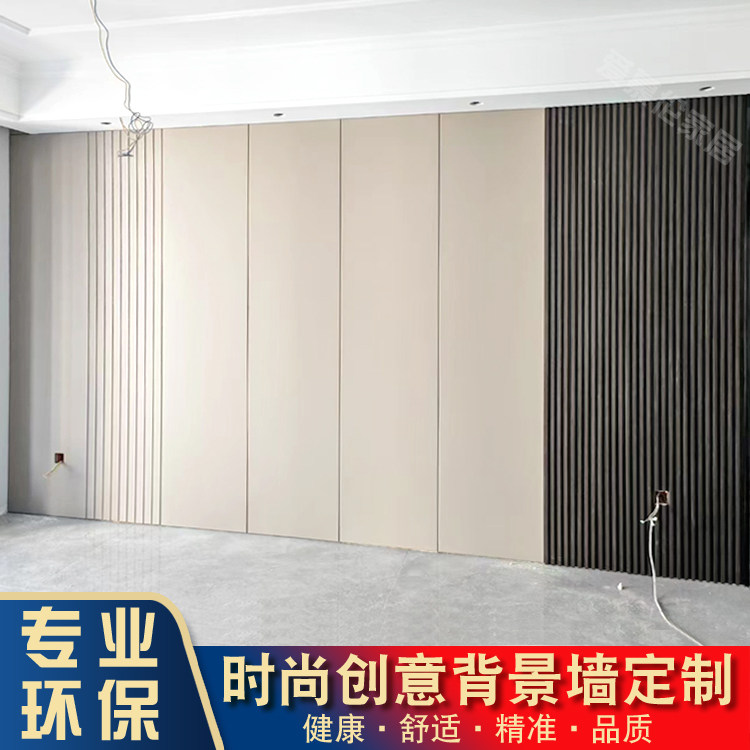 硬包背景墙轻奢奶油风卧室客厅电视装饰墙板软包儿童防撞酒店KTV_虎窝淘