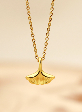 扇子项链女生款气质名媛轻奢通勤