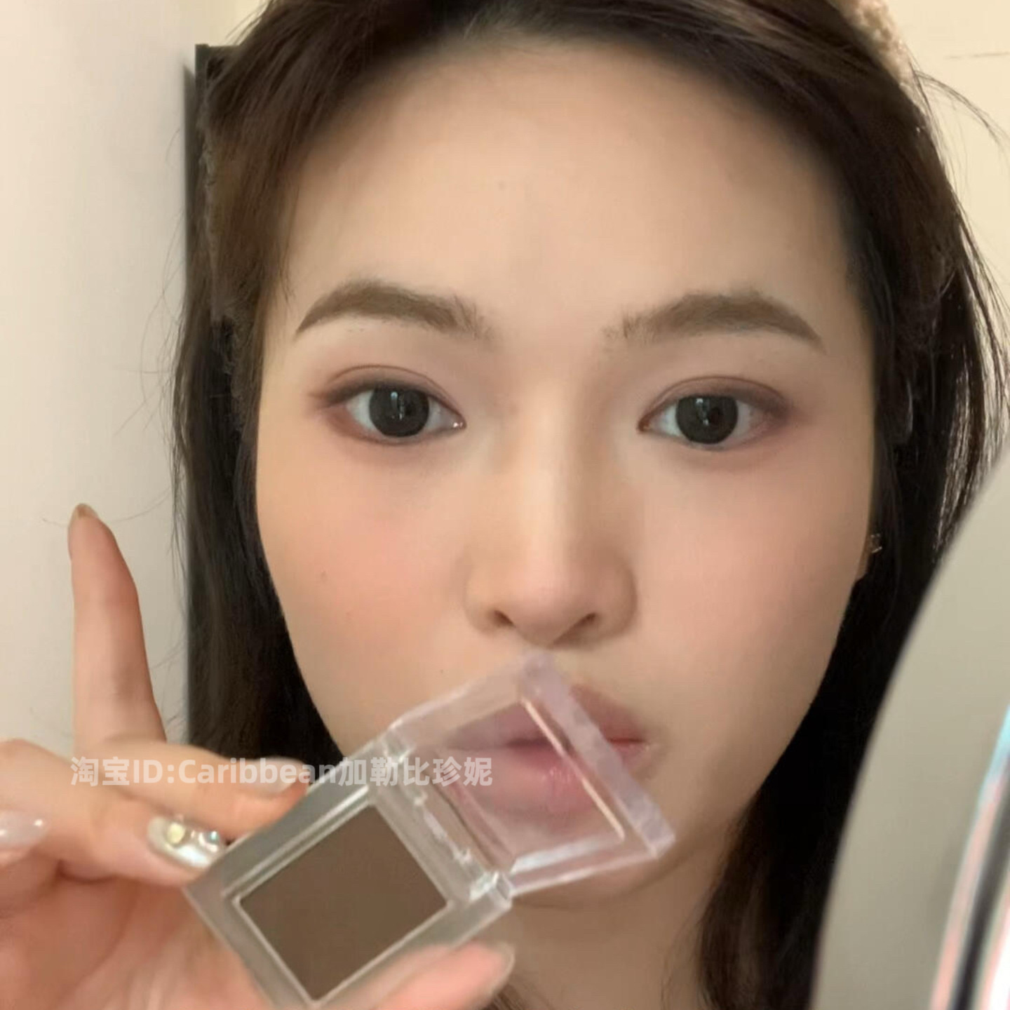 冷灰棕哑光眼线holika平替单色眼影盘大地色黑色卧蚕眼睑下至眼尾,淘宝优惠券,粉丝福利购,淘宝优惠卷