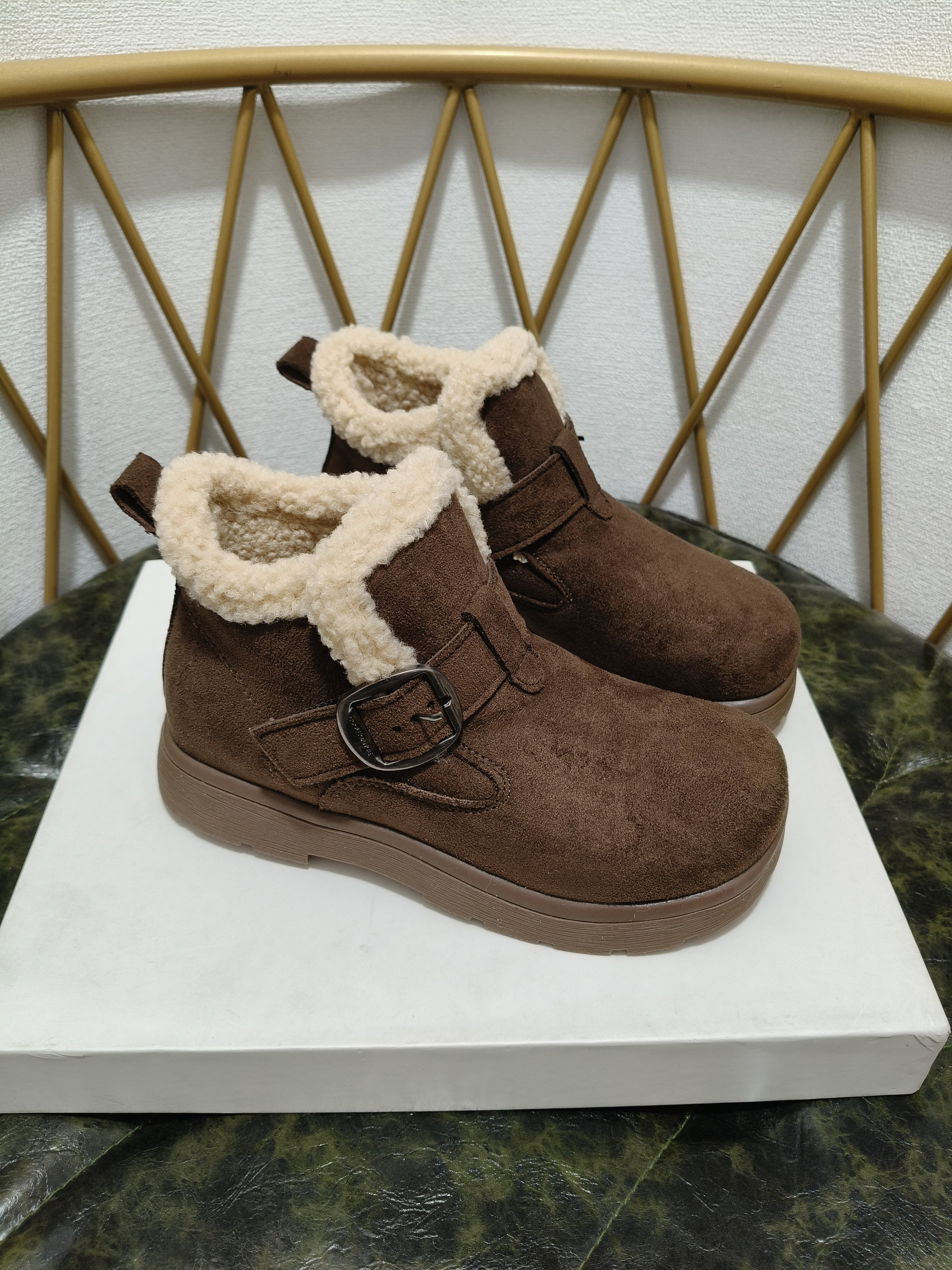 断码捡漏真皮加绒保暖雪地靴女2025冬季新款厚底博肯短靴防滑棉鞋,淘宝优惠券,粉丝福利购,淘宝优惠卷