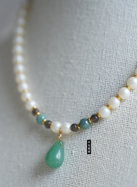 千与蜀锦人家季英英谭松韵同款项链璎珞玉石珍珠古风汉服配饰