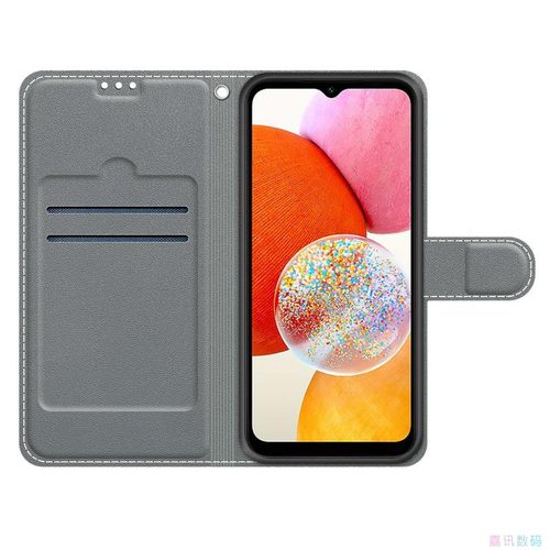 闪光粉适用GalaxyA04/A14/A24/A34/A54 5G三星翻盖手机壳4G S23皮套防摔保护套电话壳 - 图0