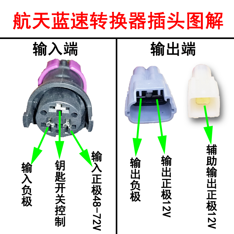 航天蓝速电动汽车轿车专用转换器 DC直流转换器 600W隔离变压器