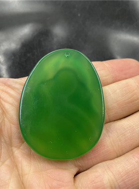 女款绿玉髓弥勒佛吊坠